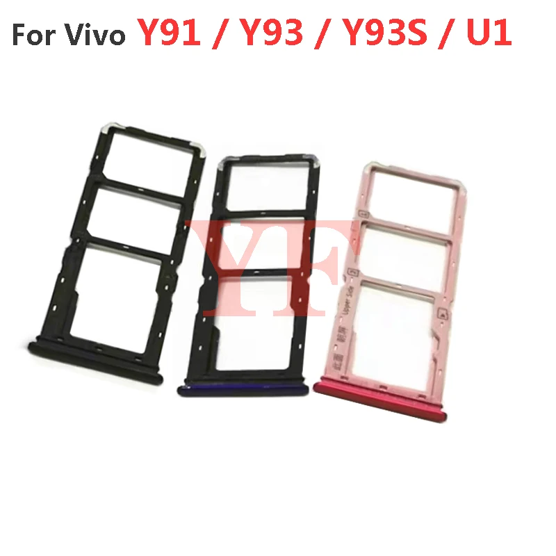 Слот для Sim-карты Vivo Y91 Y93 Y93S U1 лоток SIM-карты запасные части розетки |