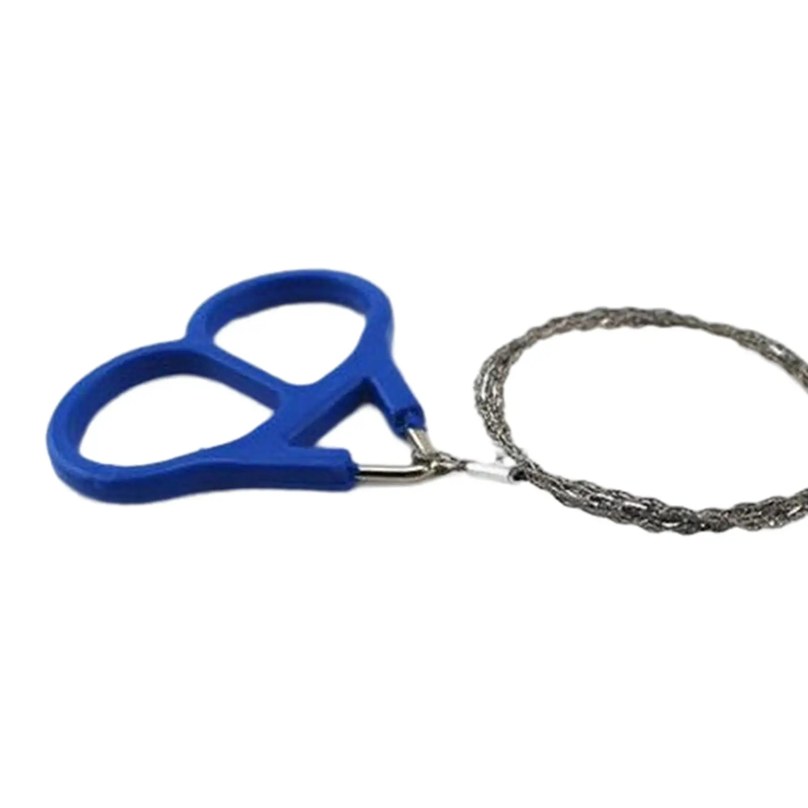 

Foldable Hand Hand Durable Outdoor Pocket Tool Cutting Easy to Carry with Rings Steel Wire Rope for Travel Climbing