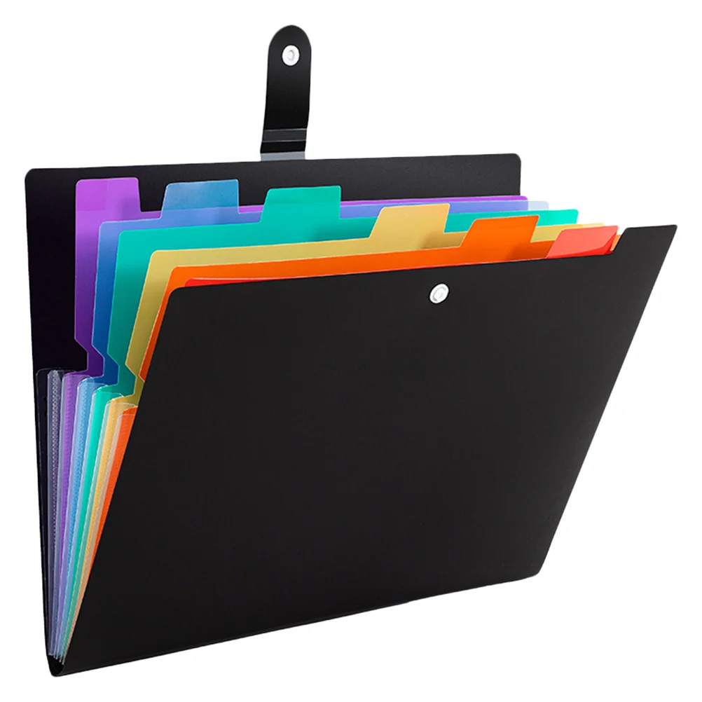 

A4 Folder Plastic Folder Accordion Binder Pp Expanding Organizer Document Storage Bag Office Accordian