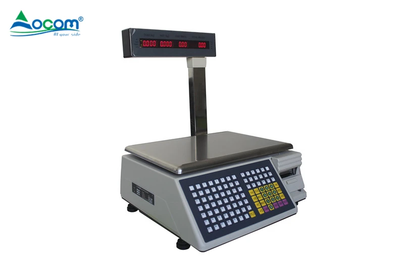 Ocom 30 кг ценные вычислительные весы супермаркет электронные цифровые