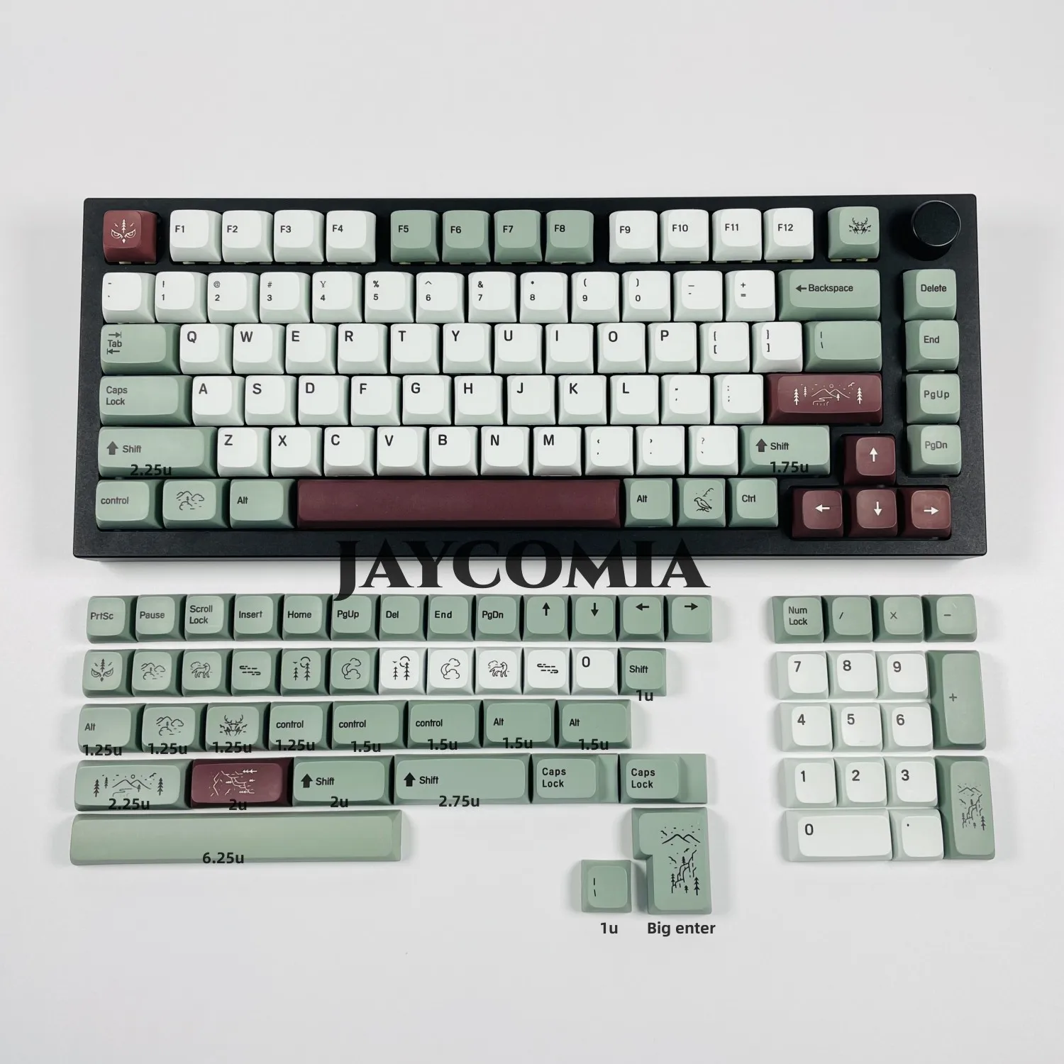 

XDA Misty 141 Keys PBT Dye Sub Keycaps ISO Enter Custom DIY Keycap For Mx Switch Gaming Mechanical Keyboard Anne Pro 2 Keyboard