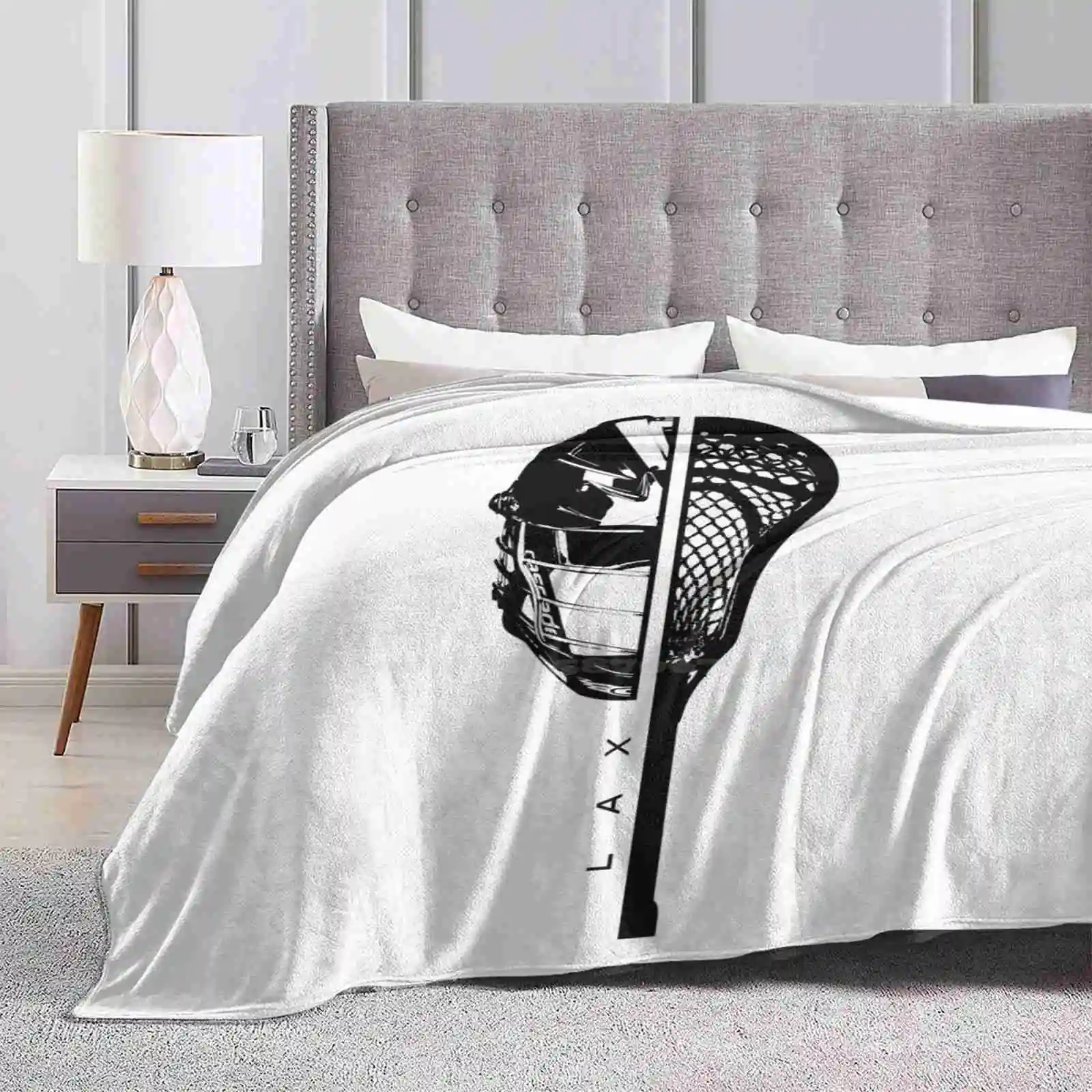 Всесезонное удобное теплое мягкое одеяло Lax спортивный шлем Warrior Stick