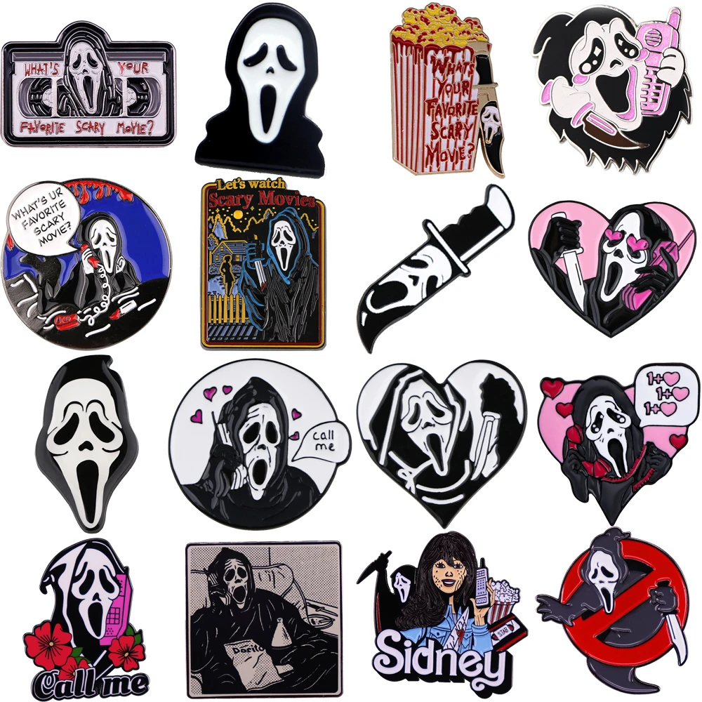

Horrible Movie Briefcase Badges With Anime Manga Brooches Brooch for Bag Enamel Pin Lapel Pins for Backpacks Badges on Backpack