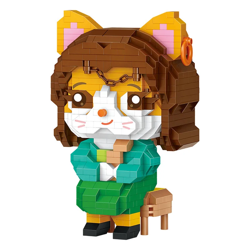 

Loz Mini Blocks Cartoon Figure Assembly Animal Model Cat Diamond Bricks Cat Kids Education Gifts Girls Christmas Present 8904