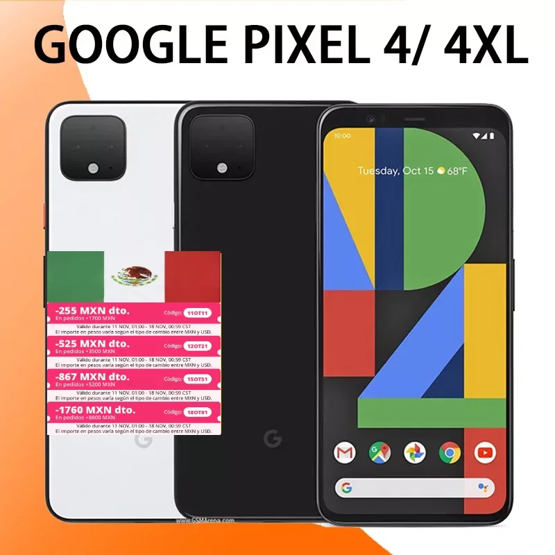 

Оригинальный смартфон HTC Google Pixel 4 /4XL/ 2 / 2XL / 3 / 3a XL с глобальной прошивкой Snapdragon