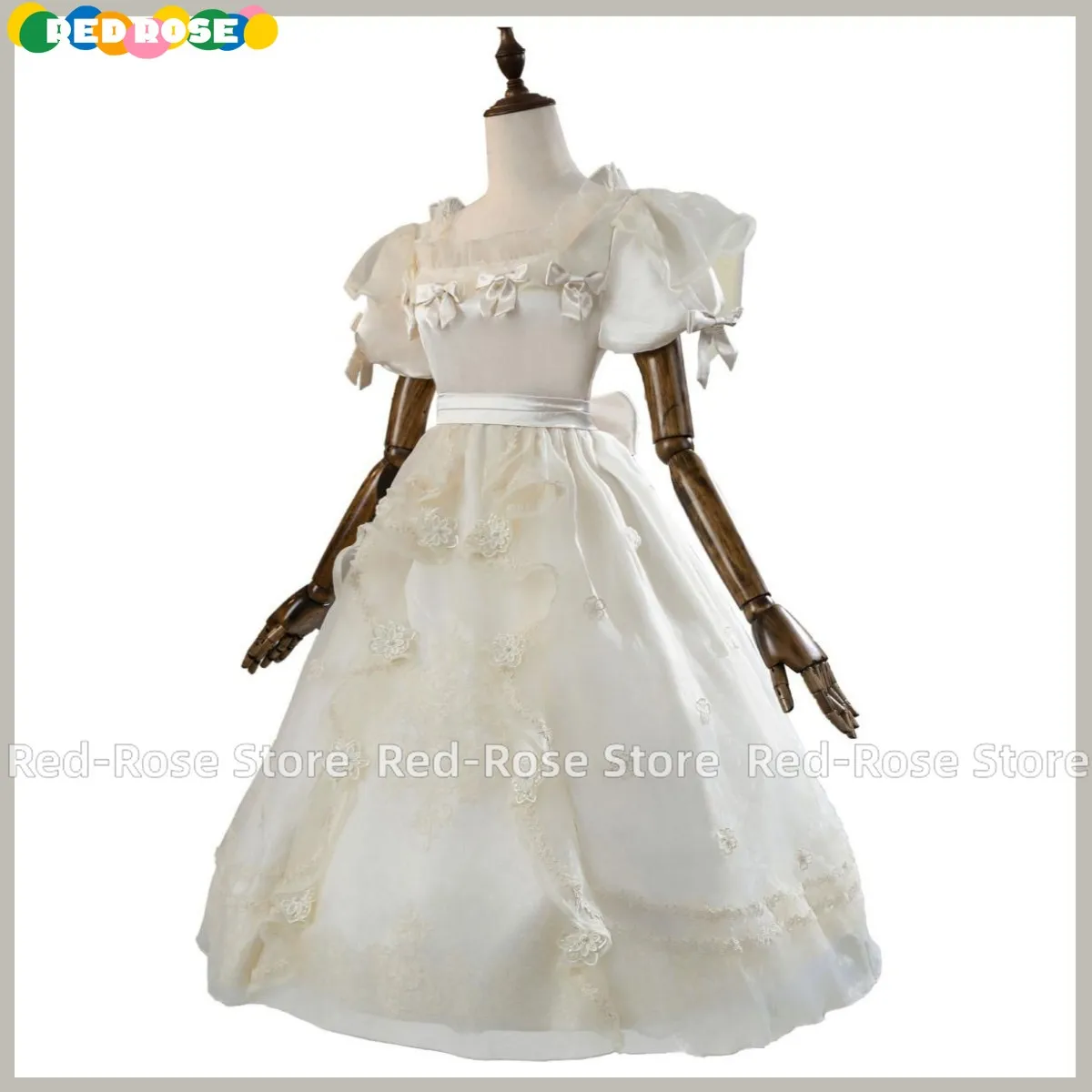 Косплей-костюм для косплея аниме с персонажем из аниме-игры белая юбка принцессы