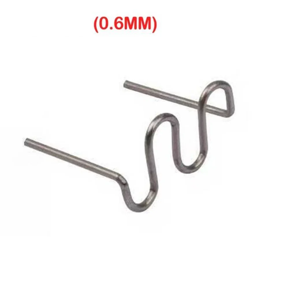 Инструмент горячий пластиковый сварочный тепловой пистолет горячий степлер S волновой Тип бампер Ремонт пластика сварочный бампер паяльник скобы горячего утюга 500 шт.