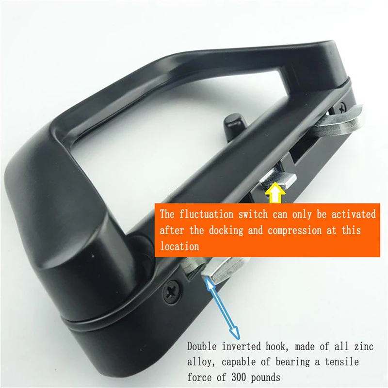 Односторонний роскошный стыковочный замок большой для раздвижной двери шкафа