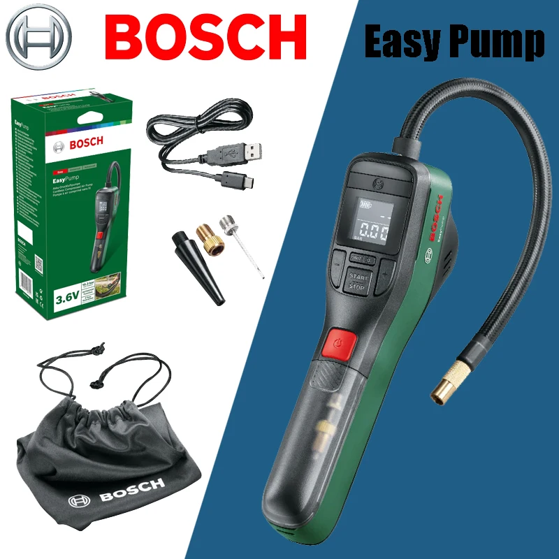 

Bosch EasyPump Беспроводной насос для шин