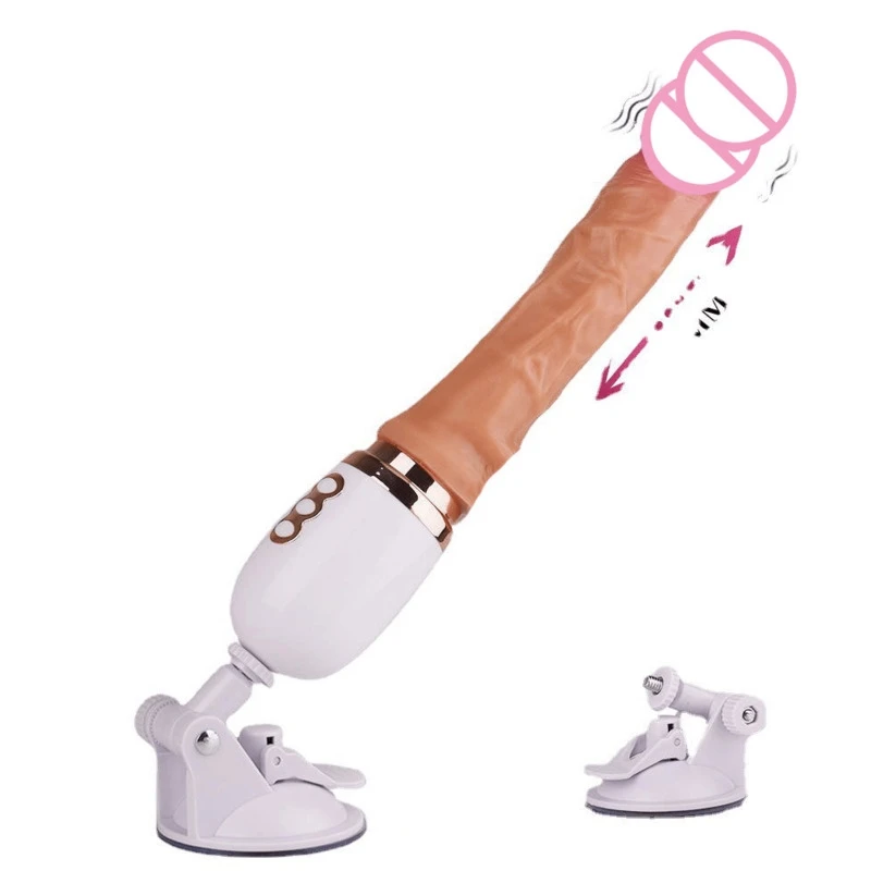 Автоматическая телескопическая секс-машина реалистичный фаллоимитатор
