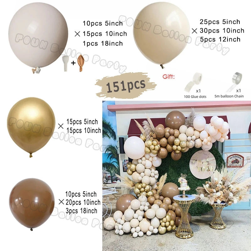 

Воздушные шары для праздника, набор 108 штук