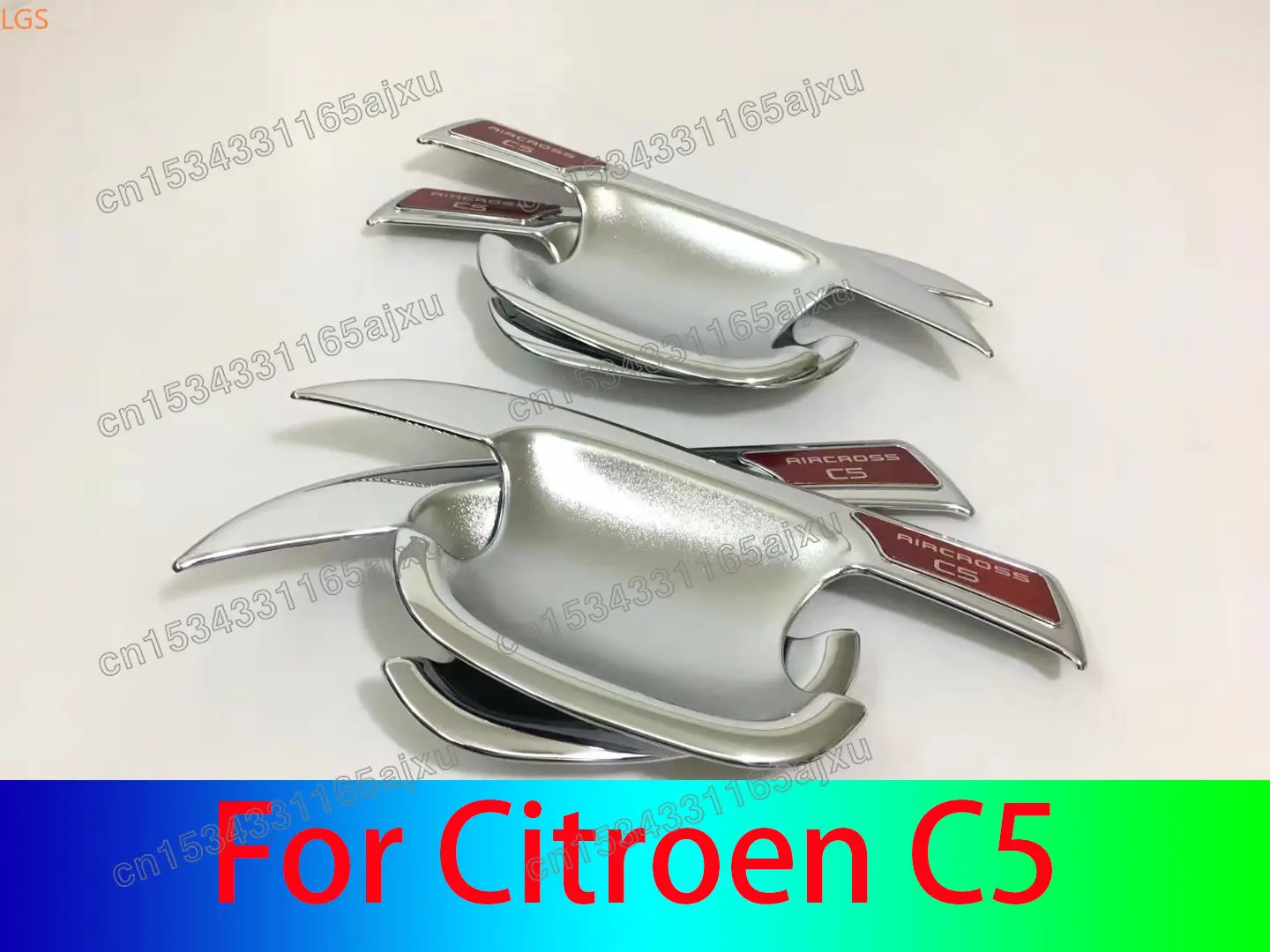 

Автомобильные аксессуары для Citroen C5 AIRCROSS 2017-2021, хромированная Автомобильная дверная ручка из АБС-пластика, защита от царапин, украшение