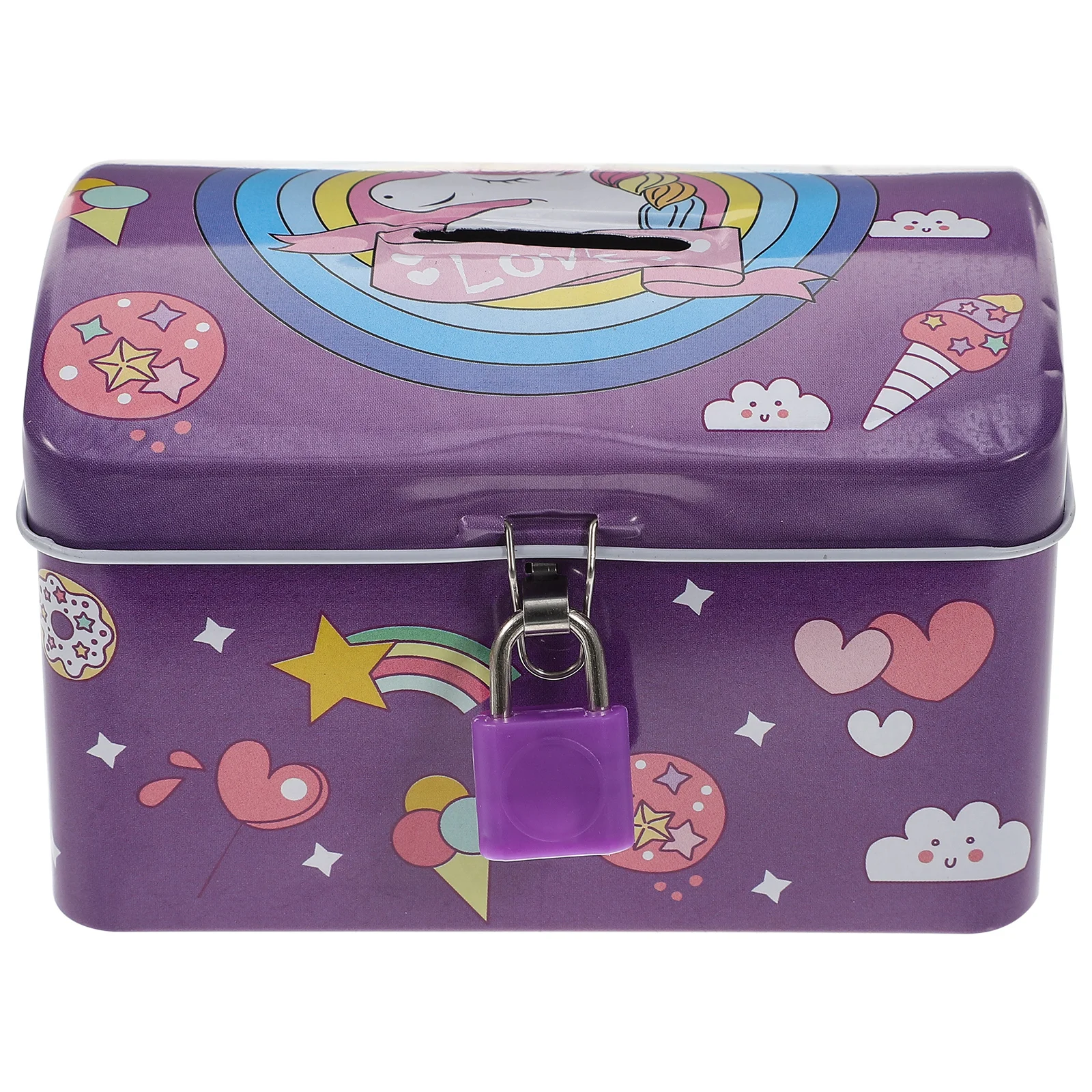 Копилка для детей с единорогом кошелек девочек украшения денег утюг мультяшный