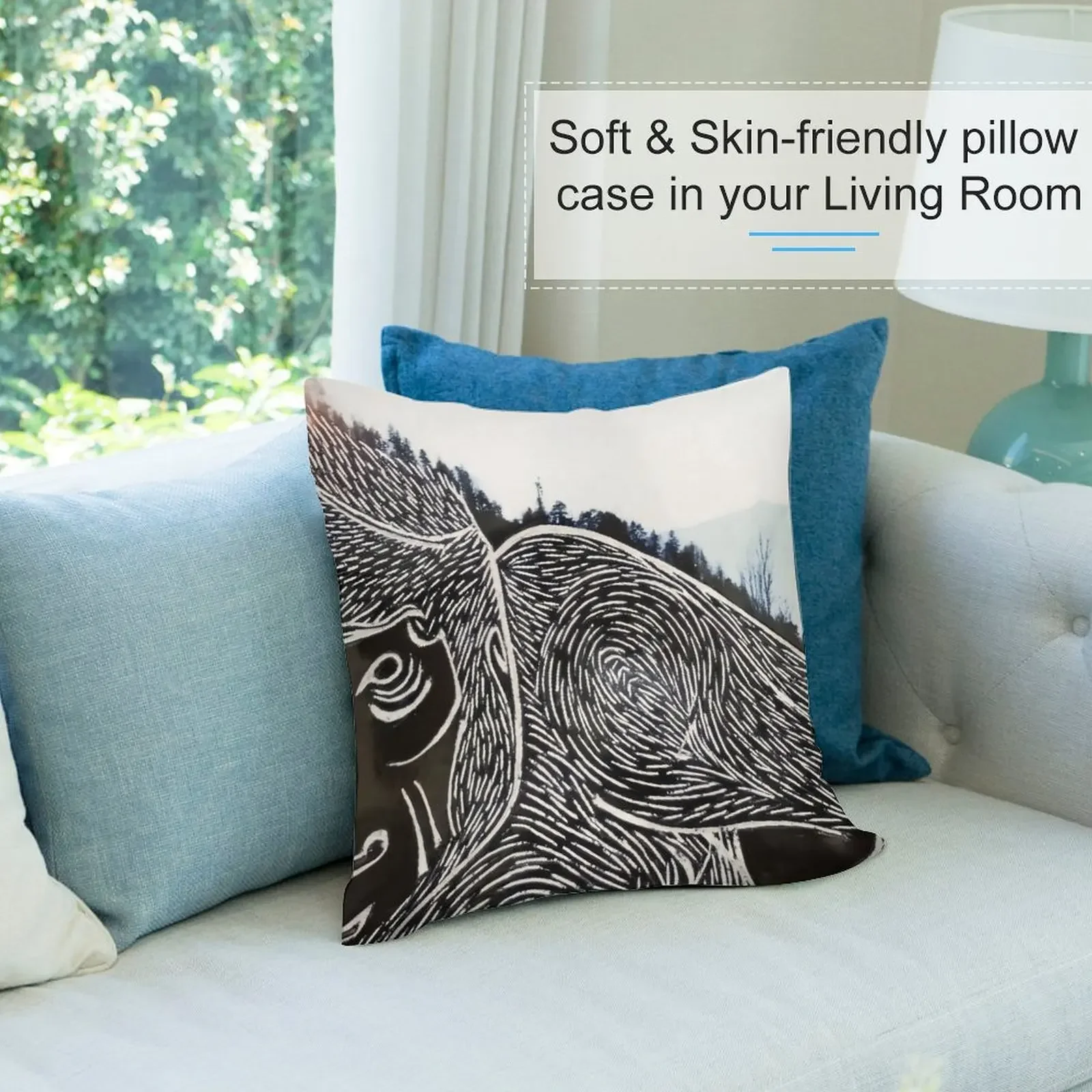 MONKEY: RESILIENCE Декоративная подушка в стиле аниме роскошная наволочка