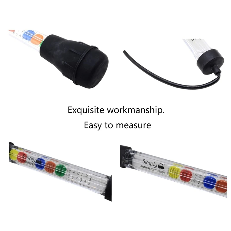 Автомобильный ареометр тестер антифриза с быстрым обнаружением