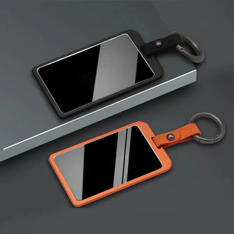 

Fashion Aluminum Alloy For Tesla Model 3 Model Y 2021 Car Key Card Holder Protector Cover Key Chain Keychain Car Accessories