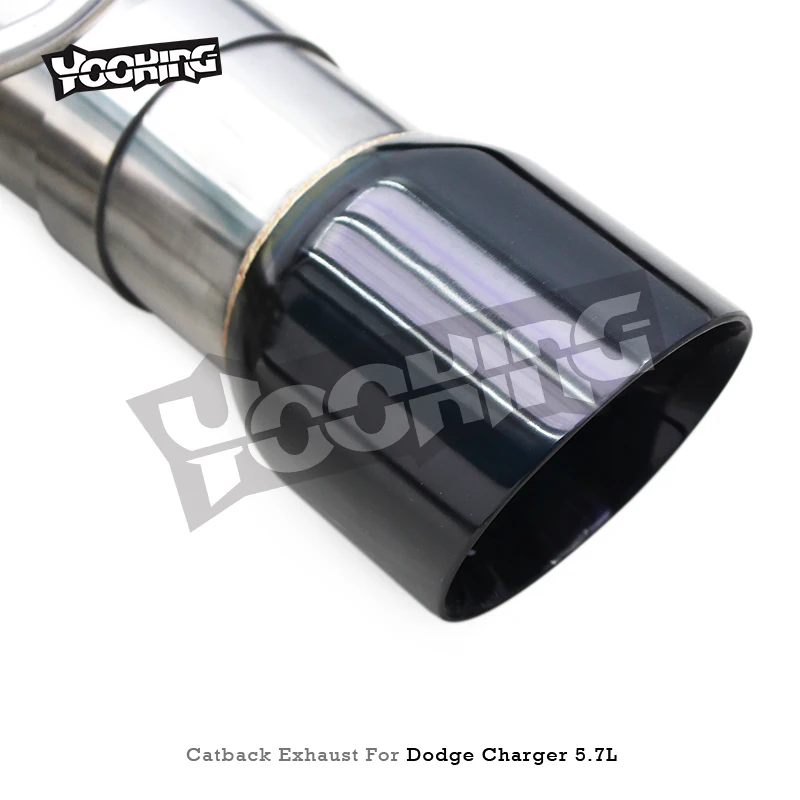 Фото Выхлопная система с клапанами Custom Valved Catback для Dodge Charger/Challenger V8 5.7L 2009-2014, трубы из SUS304, система Valvetronic №5