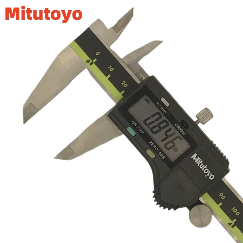 

Mitutoyo Digital Calipers Absolute Stainless Steel Battery Powered Inch/Metric 6" 8" 12" 0-150mm Range -0.001" Accuracy 0.001"