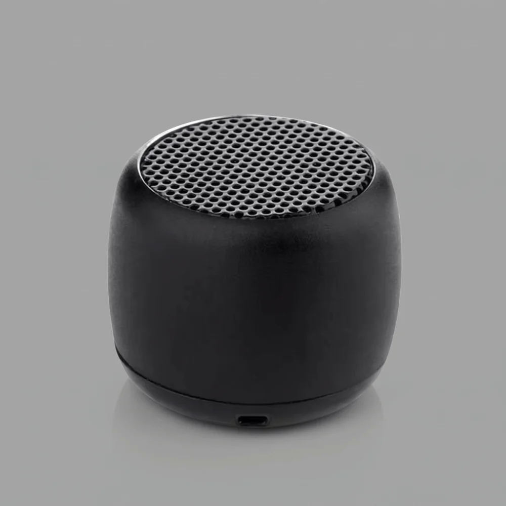 Фото Металлическая мини-колонка Bluetooth с объемным стереозвуком, портативная USB-колонка, многофункциональный портативный дизайн, беспроводная колонка для домашнего аудио №3