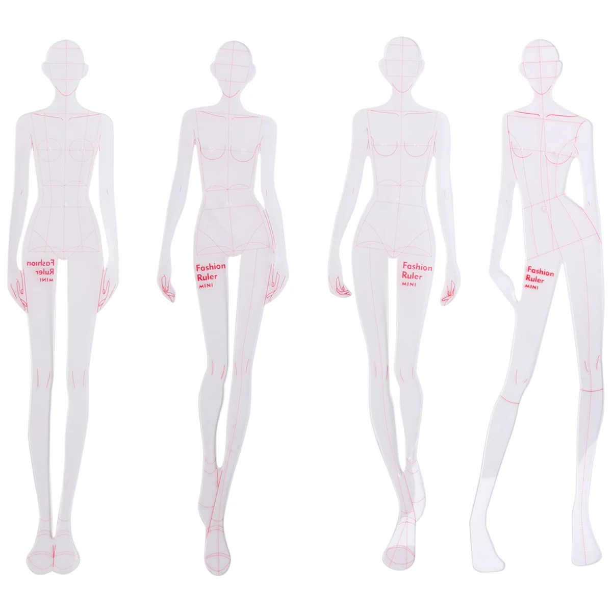 Модные линейки для иллюстраций шаблоны рисования линейка шитья узоры гуманоидов