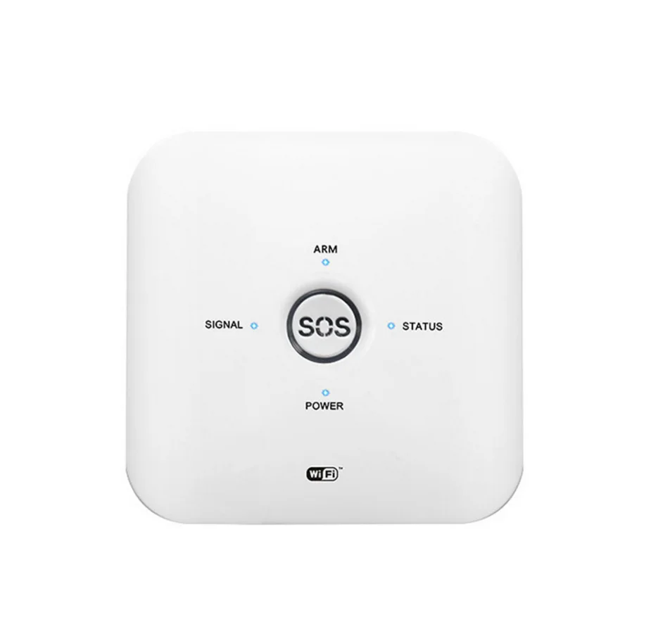 

Tuya Smart Wifi+GSM Wireless Smart Home Tuya Alarm System Compatible with Alexa smart security devices