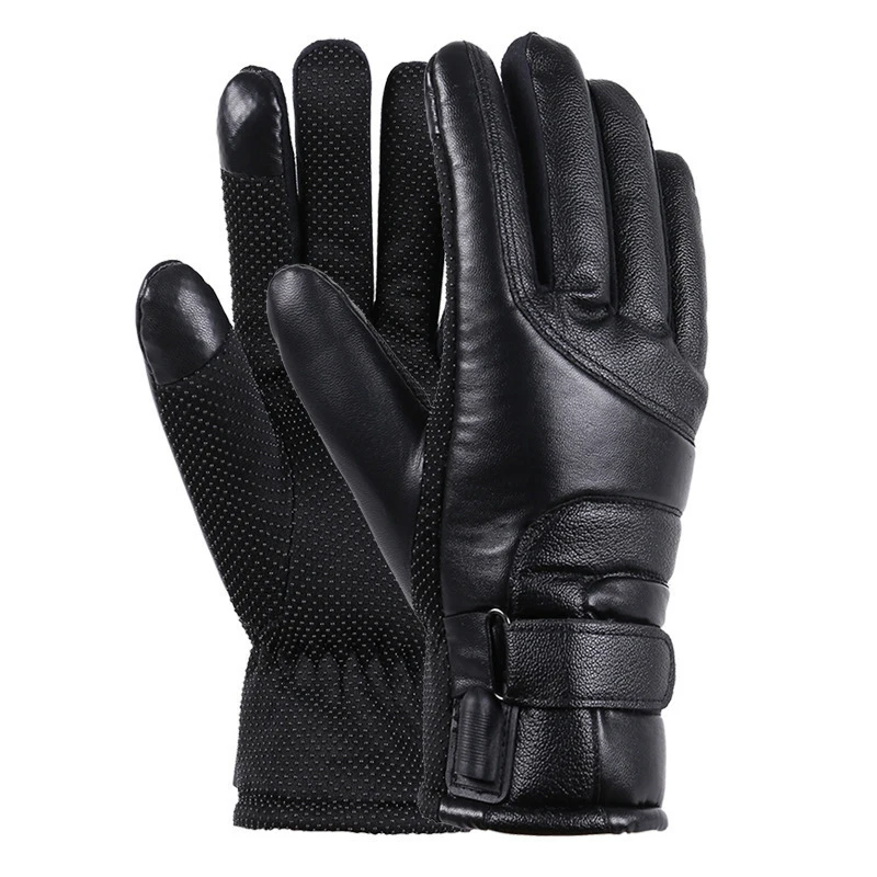 Men Women Winter Electric Heated Gloves Motorcycle Thermal Warm USB Rechargeable