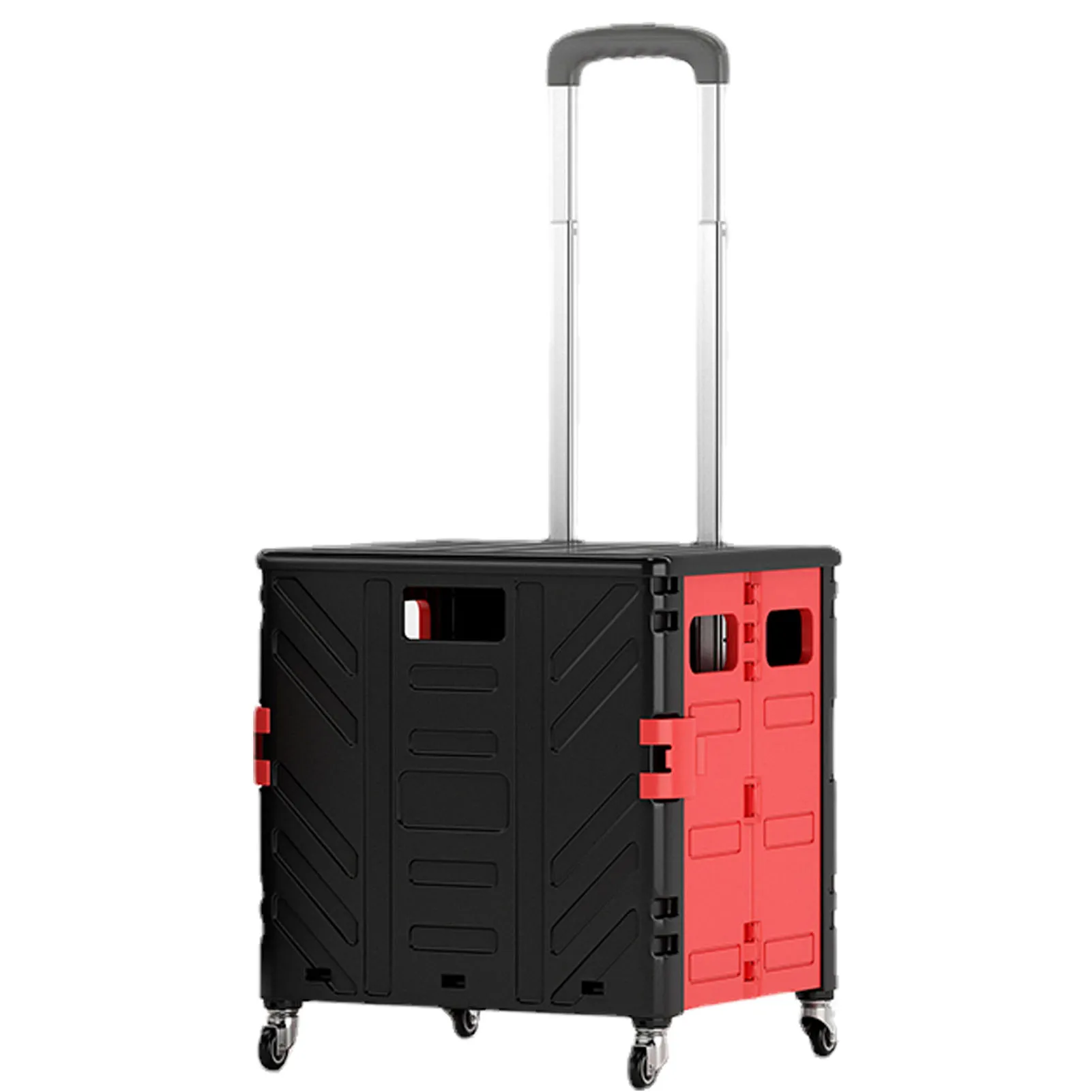 Переносной тележка для покупок дома Express, складная с выдвижной ручкой, маленькая тележка для пикника.