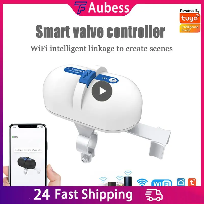 

Iintelligent Gases Valves Controller Intelligent Linkage Kitchen Accessories Gases Valves Manipulator Control Tuya Wifi
