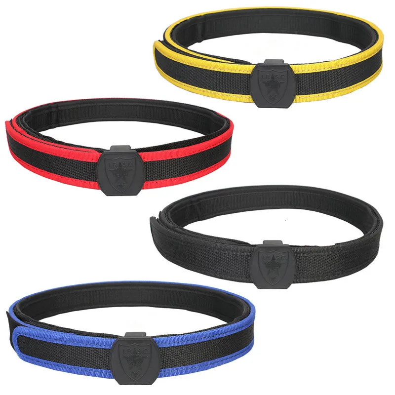 

IPSC Tactical Belt Military Fan Outdoor Training Quick Release Belt Multifunctional Real CS Load Outer Belt for Men-Size M L XL