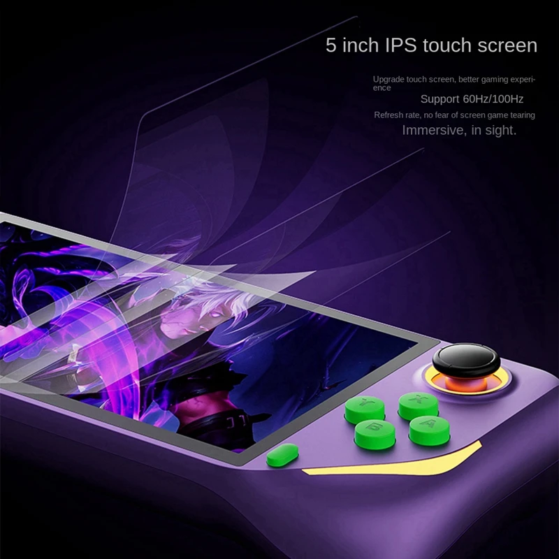 Портативная игровая консоль E6plus + 2Xконтроллера 128 г 10000 игр 5-дюймовая