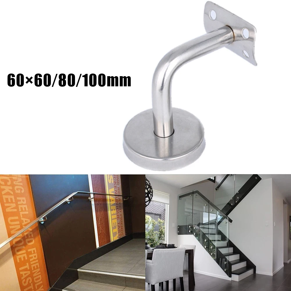 

1PC Handrail Bracket Bannister Wall Support Hand Rail Balustrade Mopstick Strong Home Garden Improvement Building Hardware