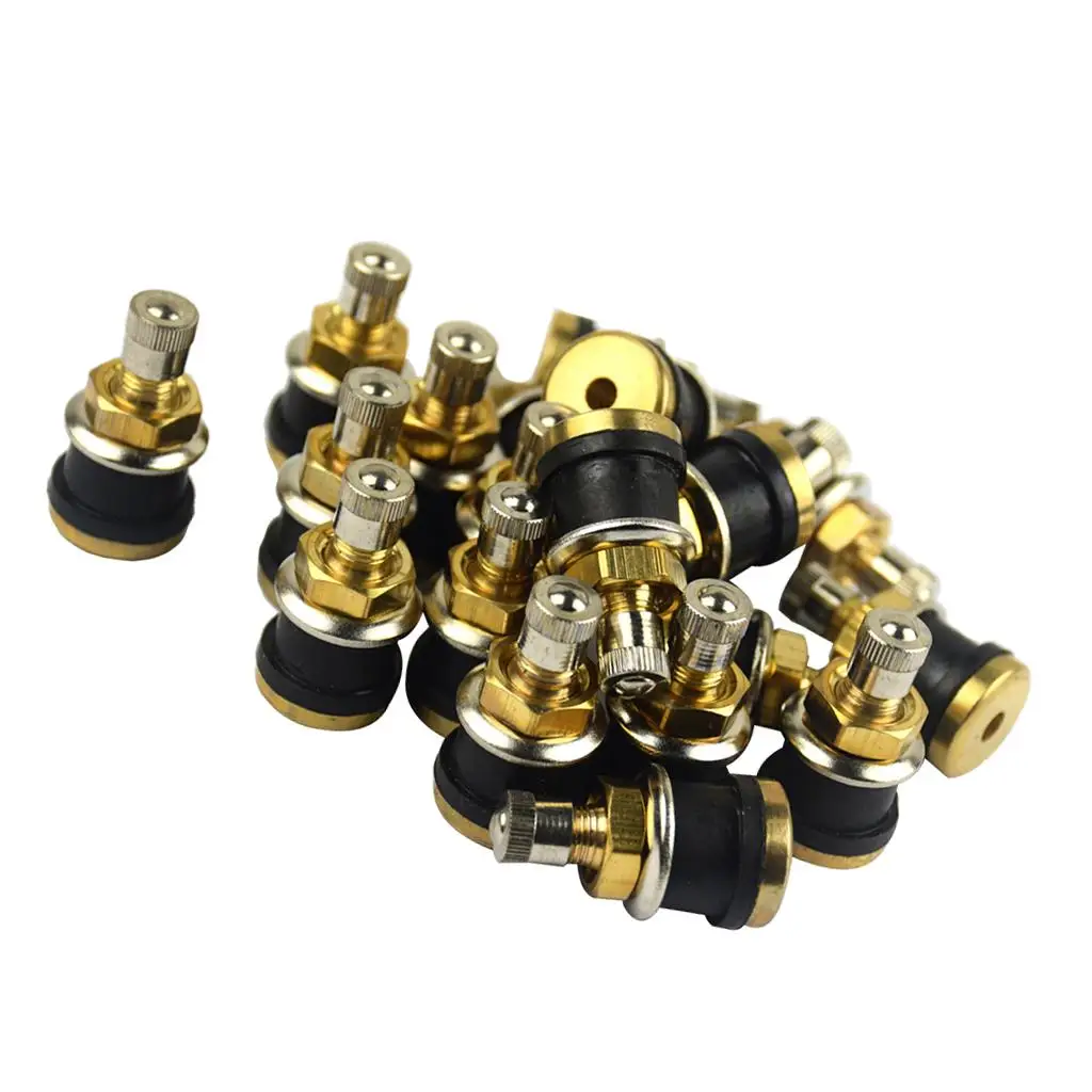 Универсальный зажим в бескамерном клапане болт шине 20 шт. TR575 стержни клапанов