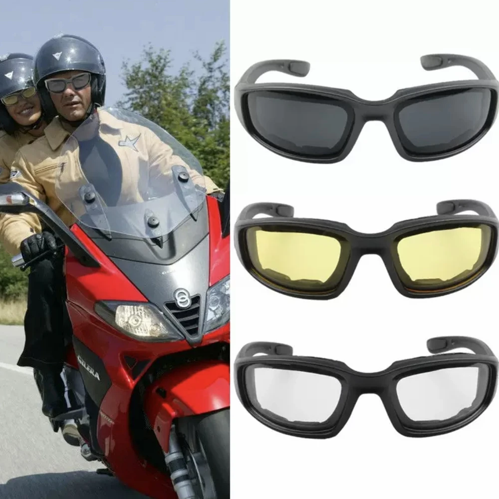 Очки Унисекс Для Езды На Мотоцикле Ветрозащитные Пылезащитные Защитные