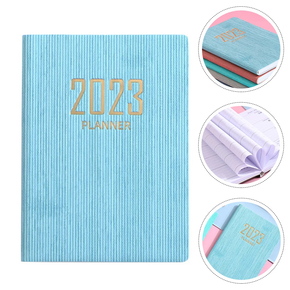 

Planner Notepad Daily Planners Diary Note Pocket Office English Academic Notebook Book Journals Monthly Weekly Schedule Business