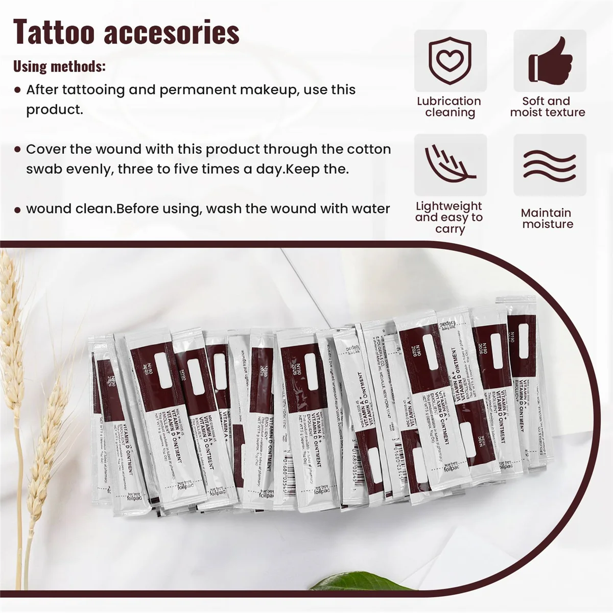 Витаминная мазь Fougera антивозрастной крем для татуировки боди-арта перманентного