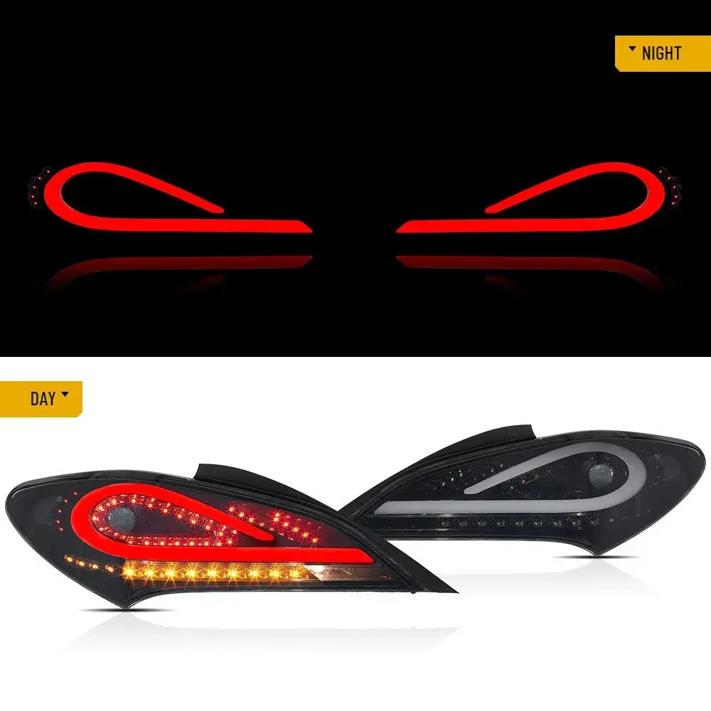 Фонари задние для Hyundai Rohens Coupe 2009-2018 Genesis