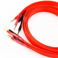 nordost red blue dawn speaker cable flatline loudspeaker cable silver plated 99 9999 ofc audiophile hifi audio cable amplifier