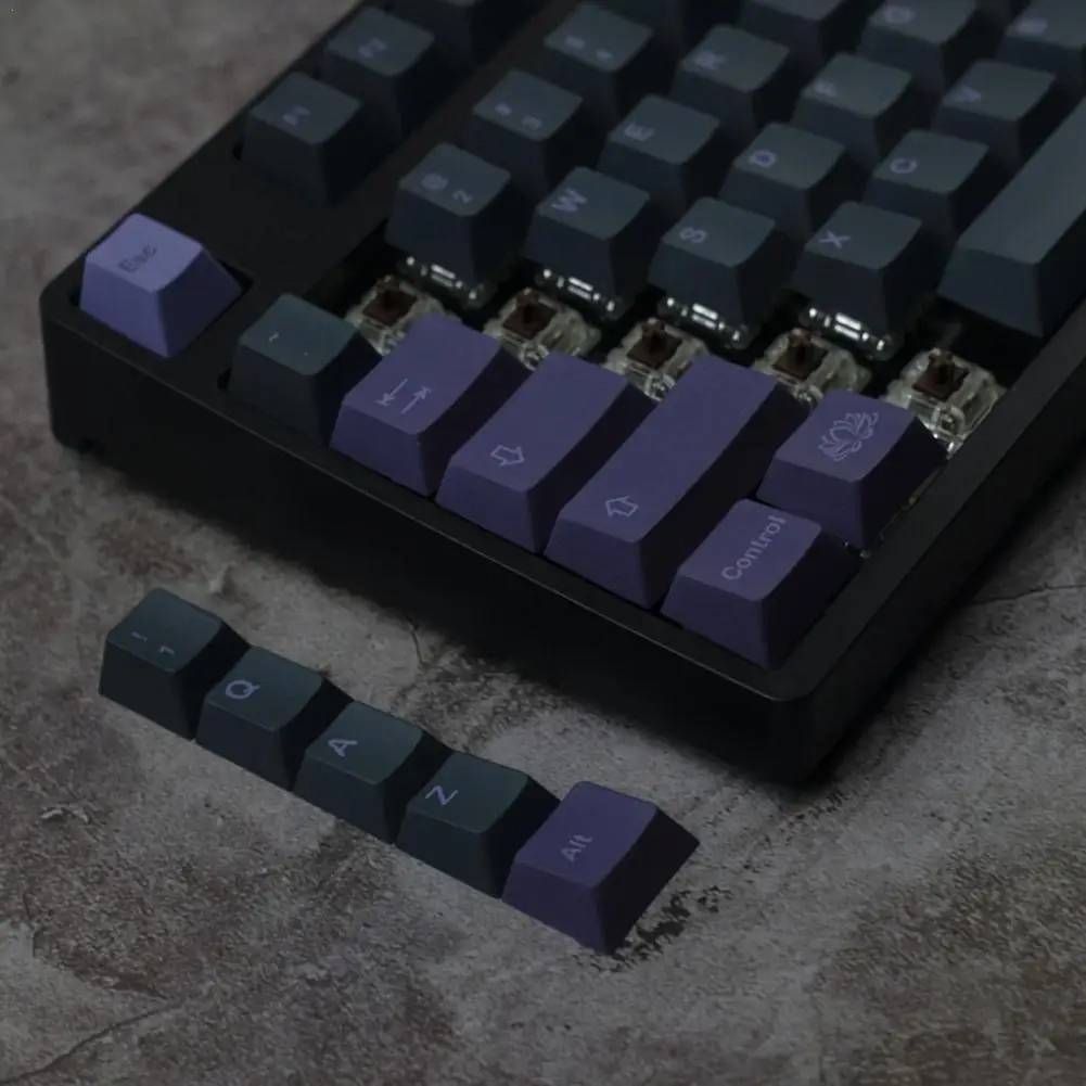 

PBT Keycaps 140 Keys Personalized Pen Keycaps DYE-SUB XDA Profile Keycaps for CHERRY Black Keycap Mechanical Keyboards