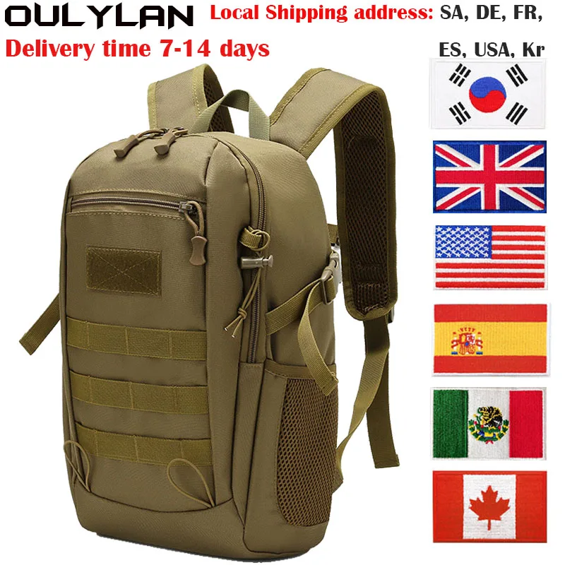 

Oulylan Hunting Bags Backpack Waterproof Travel Outdoor Military Tactical Backpack Sport Camping Rucksack Trekking Fishing