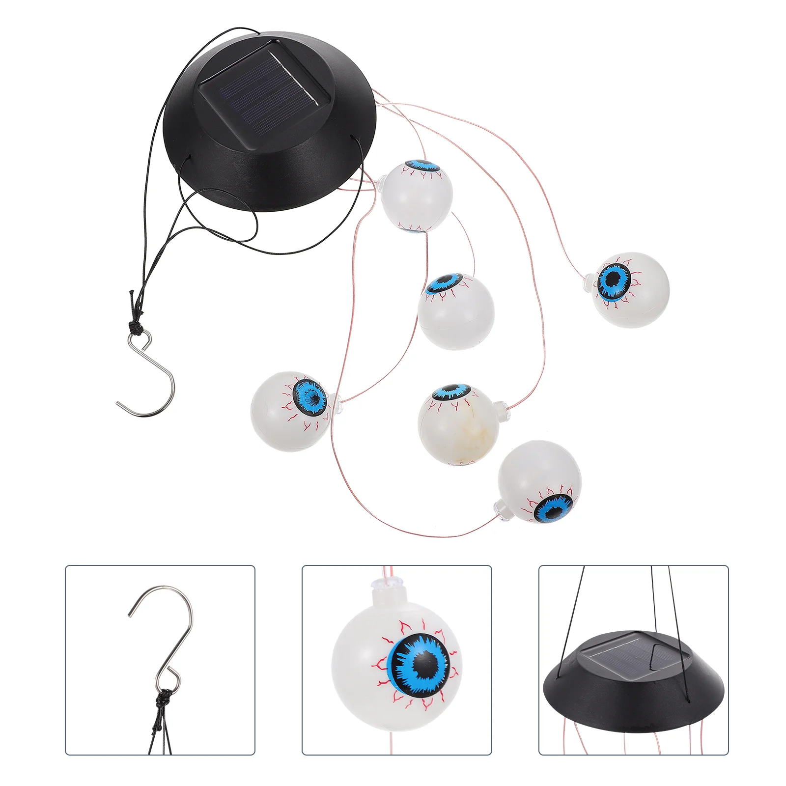 

1pc Solar Charging Pendant Lamp Decor Themed Wind Chime Lamp