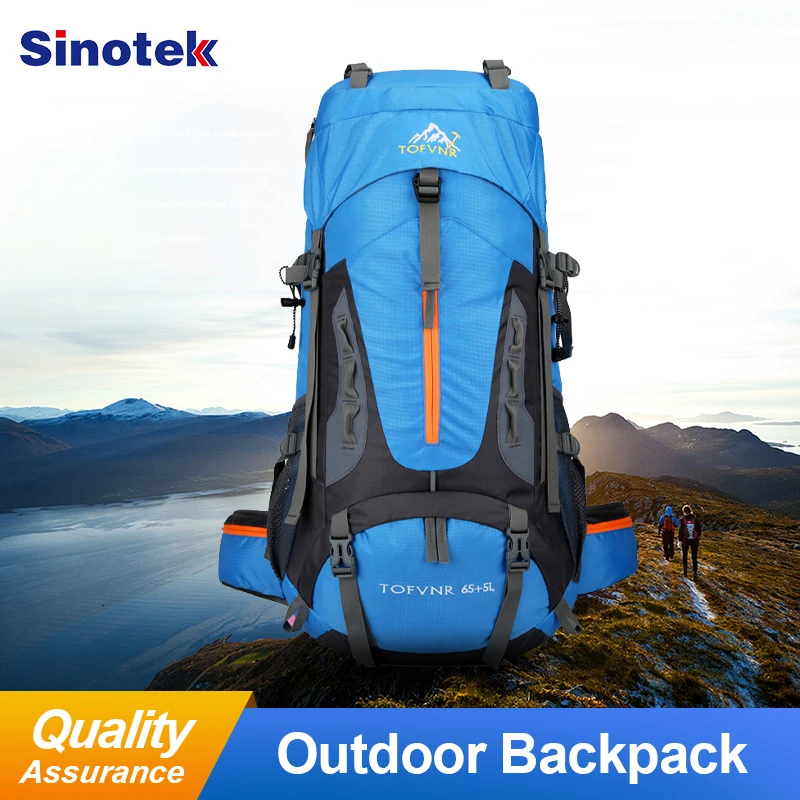 

Новая уличная сумка 70 л для кемпинга для мужчин и женщин, дорожный водонепроницаемый рюкзак для альпинизма, женский спортивный рюкзак, сумк...