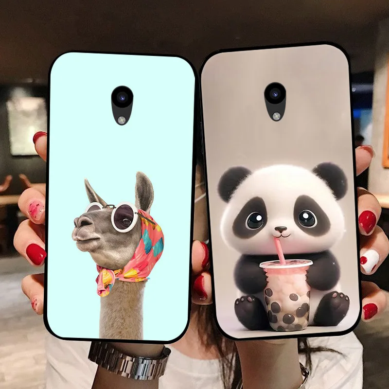 Фото Чехол для Xiaomi Qin F21 Pro, модные мягкие силиконовые чехлы с пандой для Qin F22 Pro, чехол для телефона Qin 3 Ultra etui Fundas, сумки №1