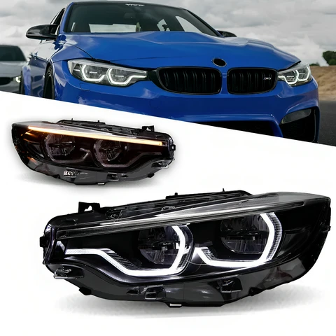 Фара для BMW 4 серии F32 Светодиодные фары 2013-2019 F36 Фара M4 Стайлинг автомобиля DRL Сигнальные линзы проектора Автоаксессуары