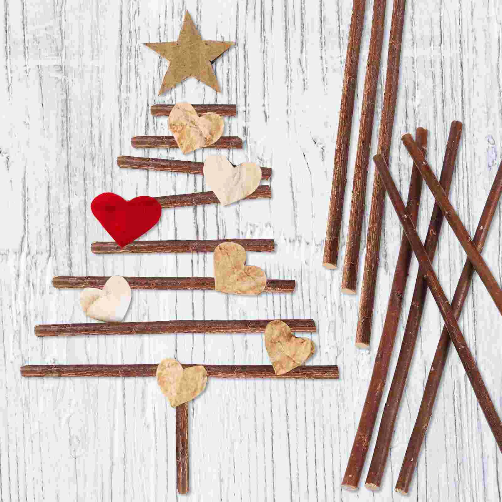 50 шт. DIY материалы ручной работы сухие ветки 30 см цветочные палочки резные