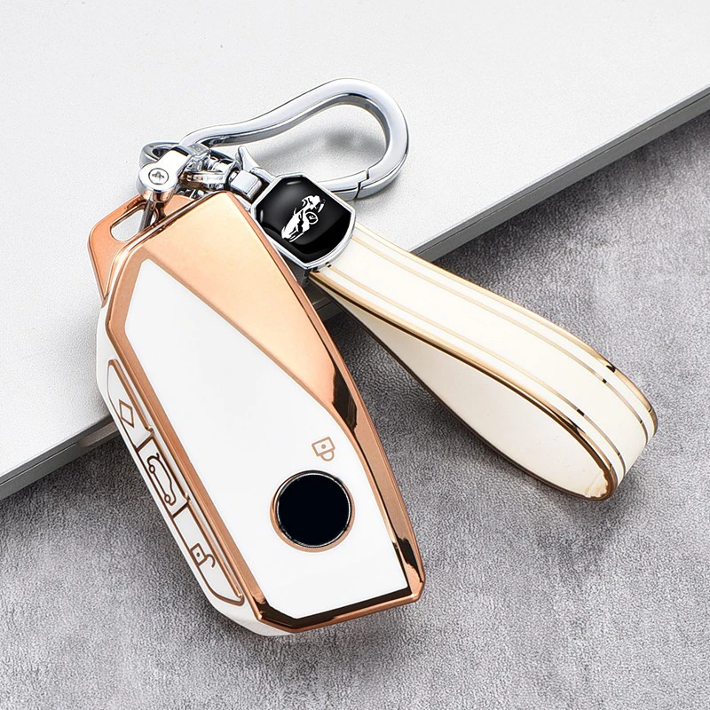 

Модный ТПУ чехол для автомобильного ключа Smart Remote Key Protect Cover для 2023 BMW Energy Ix XM I7 X7 7 Series Accessories