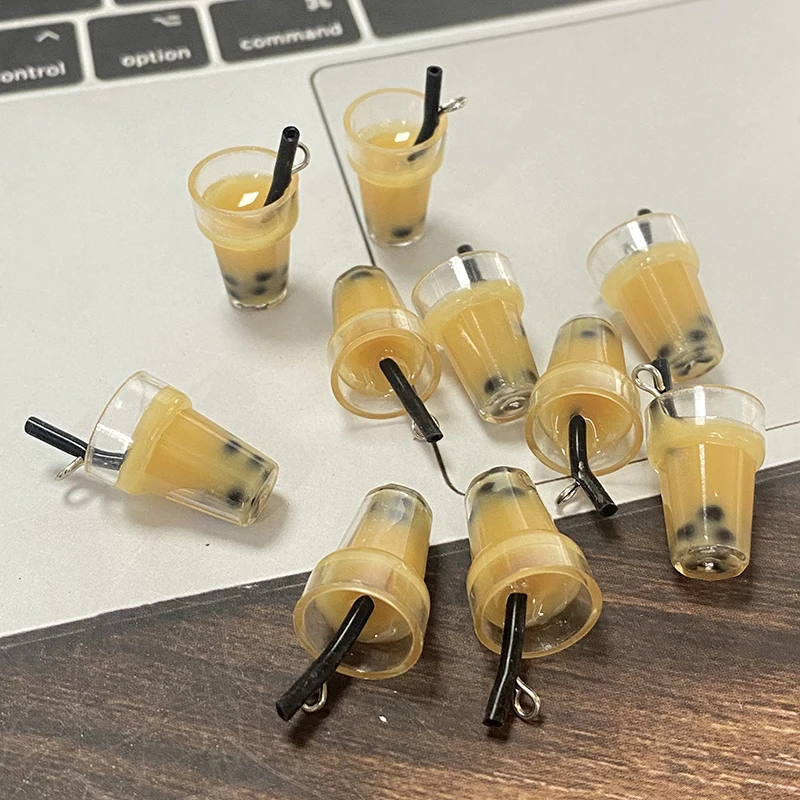 10 шт. миниатюрные Подвески для изготовления ювелирных изделий в виде молочного