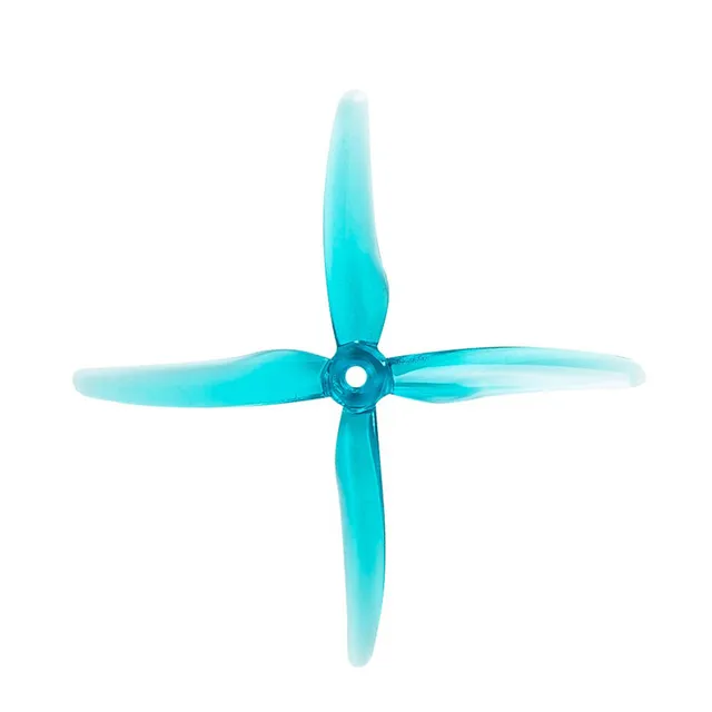Gemfan Hurricane X 51455 4-blade Blue propeller
