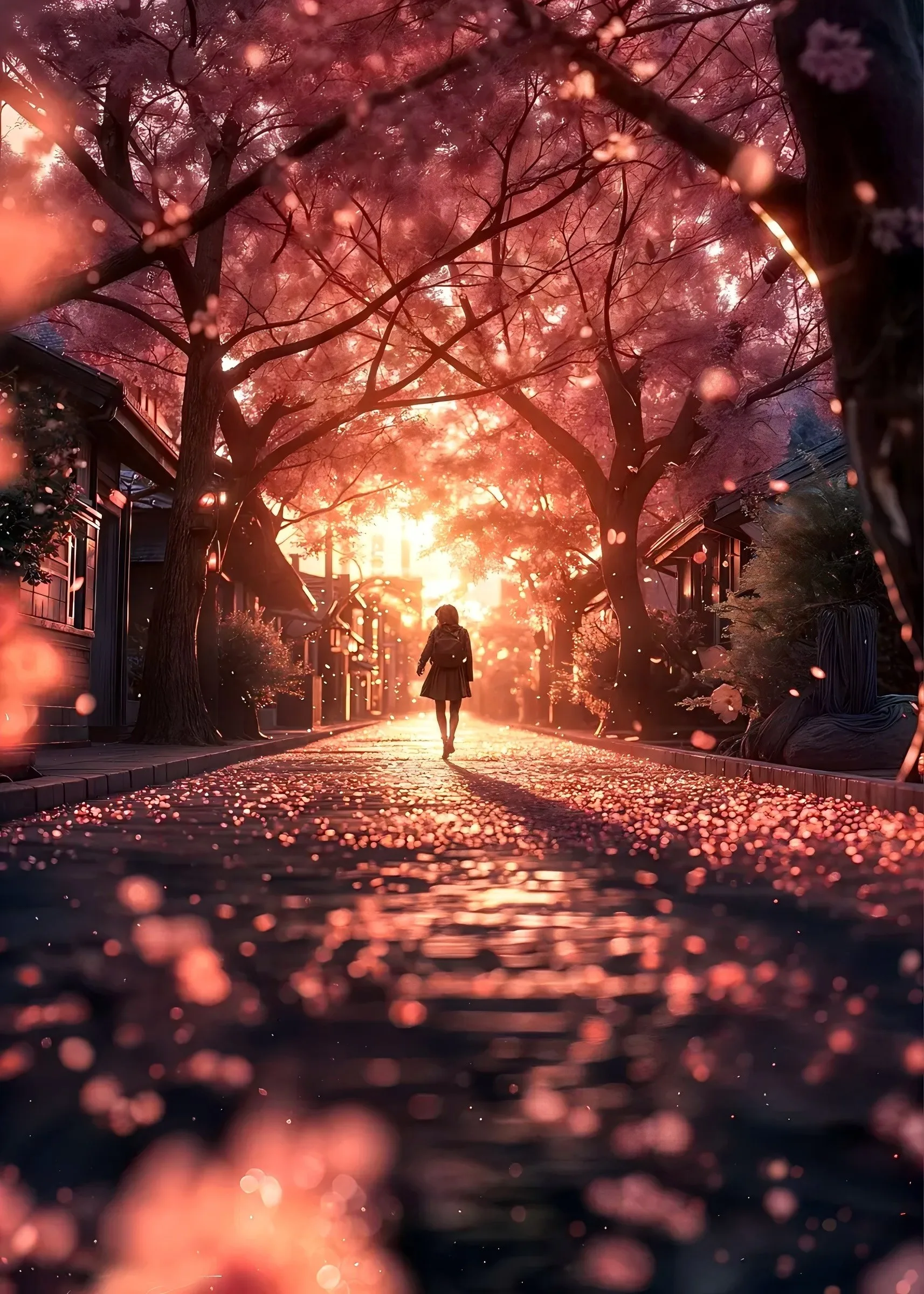 

Печать на холсте "Avenue Mount Fuji"