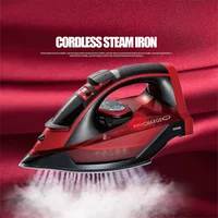 Wireless household steam iron handheld steam iron for dry clothes steam clothes iron steam ironing 2600W wireless iron