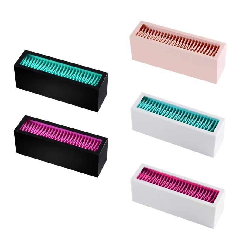 

Makeup Brushes Storage Box Lipsticks Holder Organizer Multifunction for Home Countertop Cosmetic Eyeliners Container